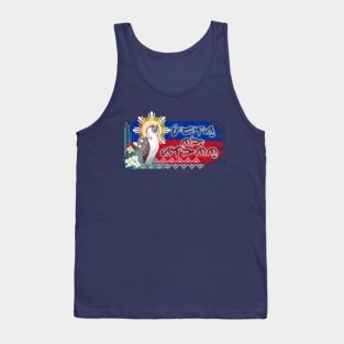 Phil.Eagle Flag Baybayin word Perlas ng Silanganan (Pearl of the Orient Sun) Tank Top